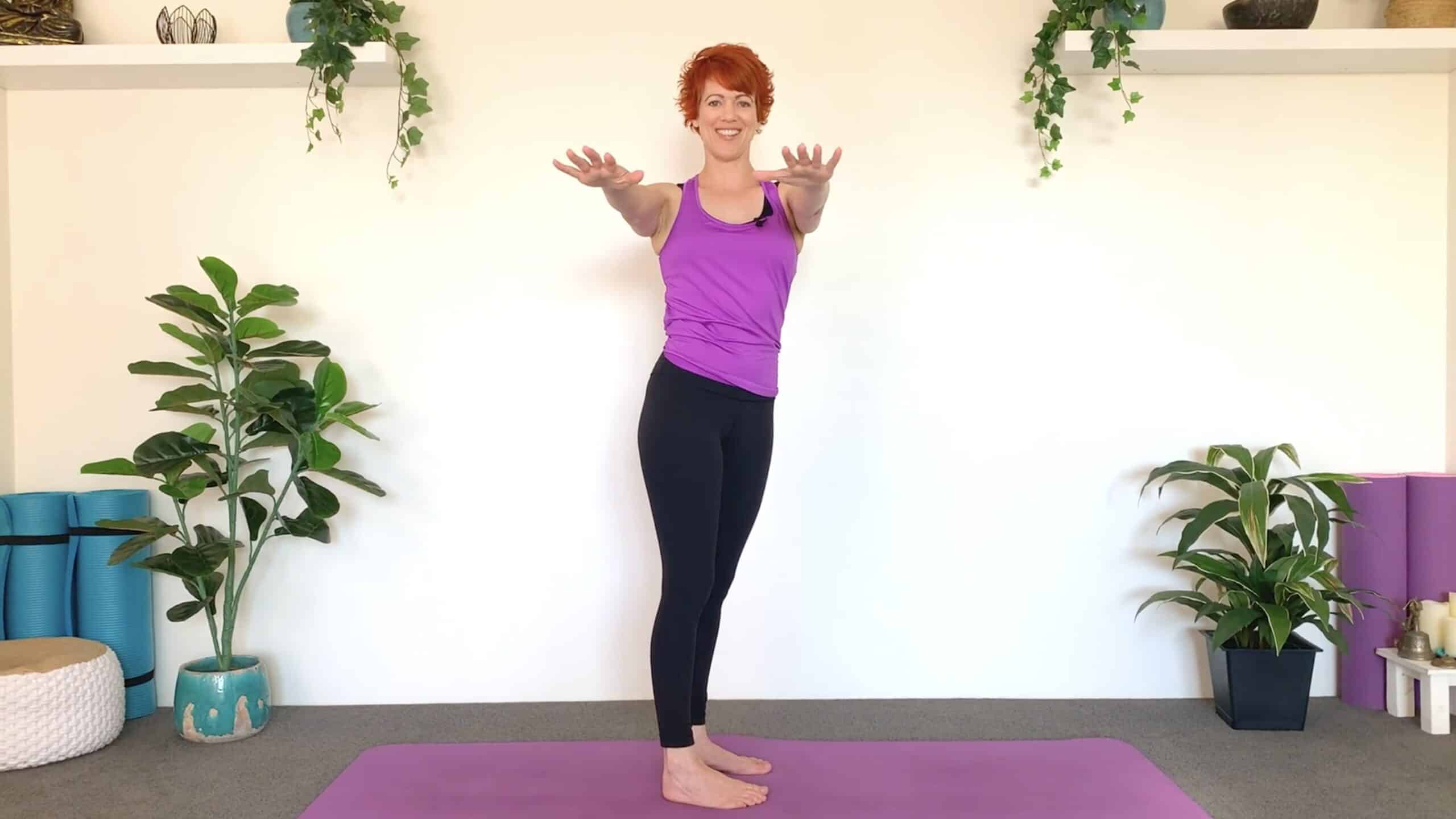 Back Stretches Spine Salute